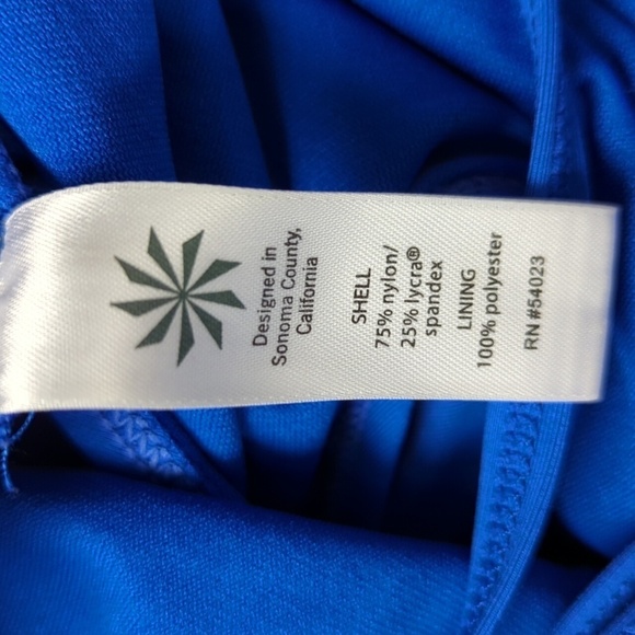 Athleta Strappy Back One Piece Swim Suit - Picture 10 of 12